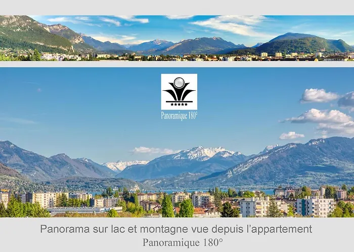 Panoramique 180 Lac Et Montagne Et Nid Secret Spa Romantique