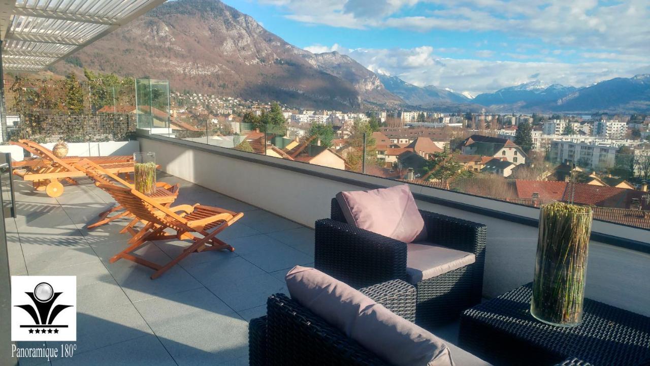Appartement Panoramique 180 Et Montagne Et Nid Secret Romantique Annecy