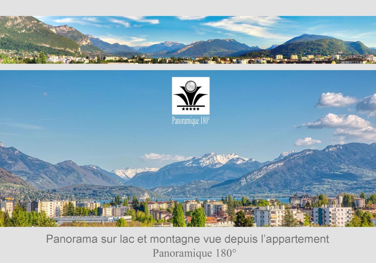 Panoramique 180 Et Montagne Et Nid Secret Romantique Appartement Annecy